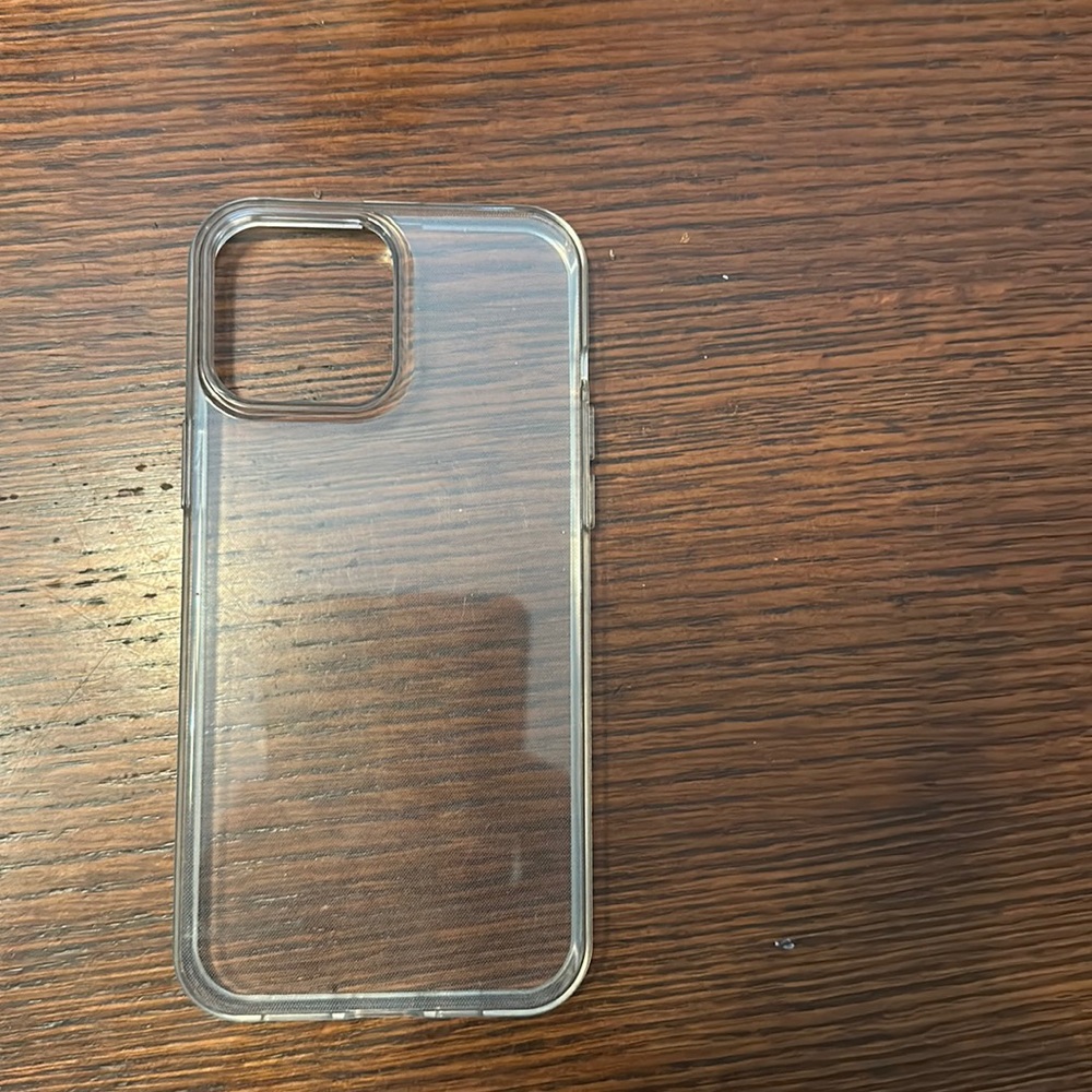 Clear iPhone 13 Pro Max case